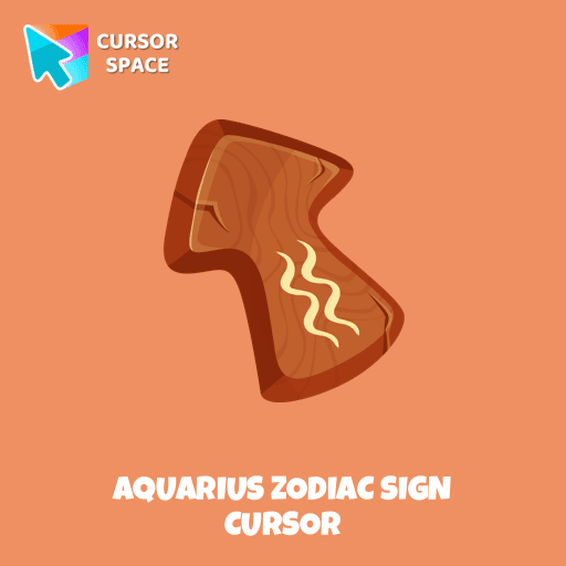 Aquarius Zodiac Sign cursor