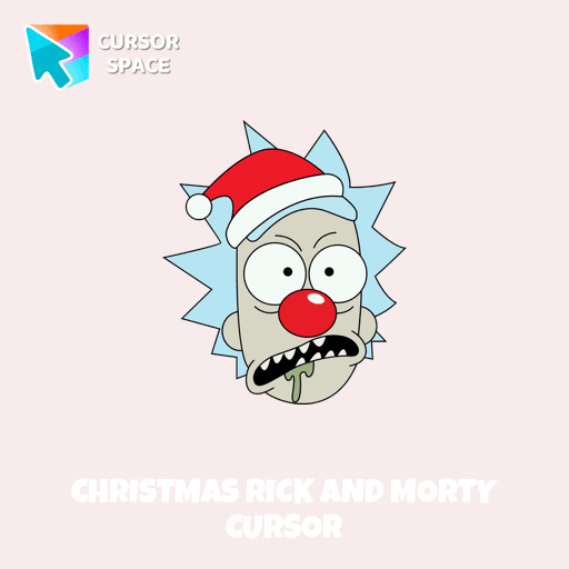 Christmas Rick and Morty cursor